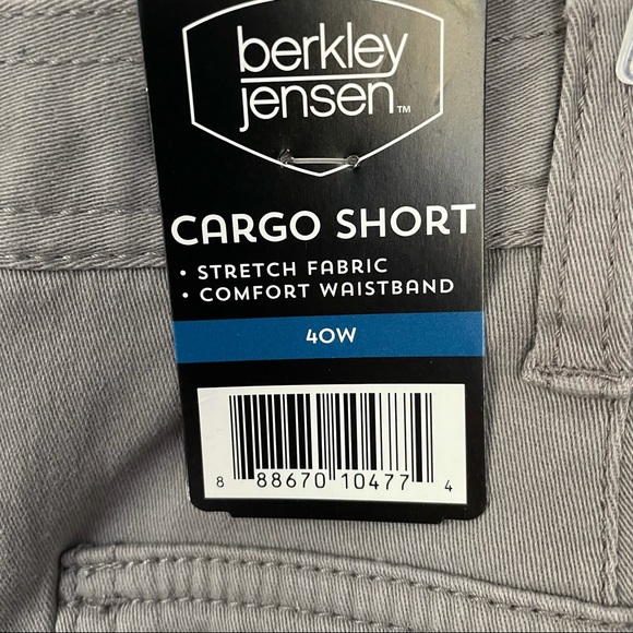 💙3/$25 NWT Berkley Jensen Men’s Cargo Shorts- Size 40W - Picture 4 of 7